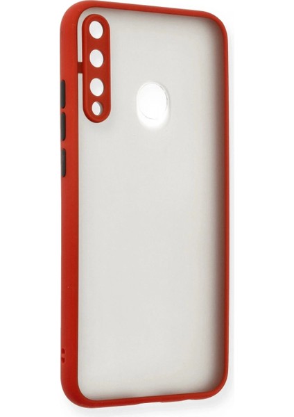 Huawei P40 Lite E Kılıf Montreal Silikon Kapak - Kırmızı fiyatları