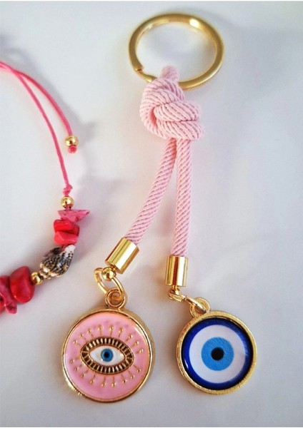 Nazar Boncuklu Anahtarlık 10,5 cm