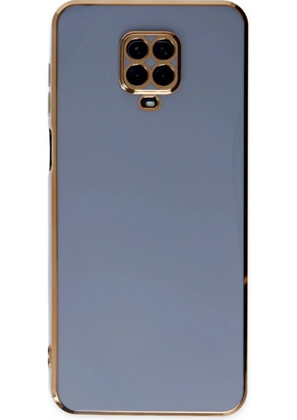 Ieg Xiaomi Redmi Note 9 Pro Kılıf Volet Silikon - Mavi modelleri