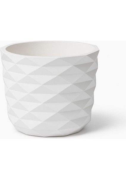 Geometrik Büyük Beton Saksı