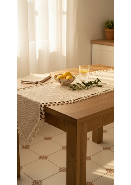 Numa | Saçaklı Bohem Runner 40 x 110 cm modelleri