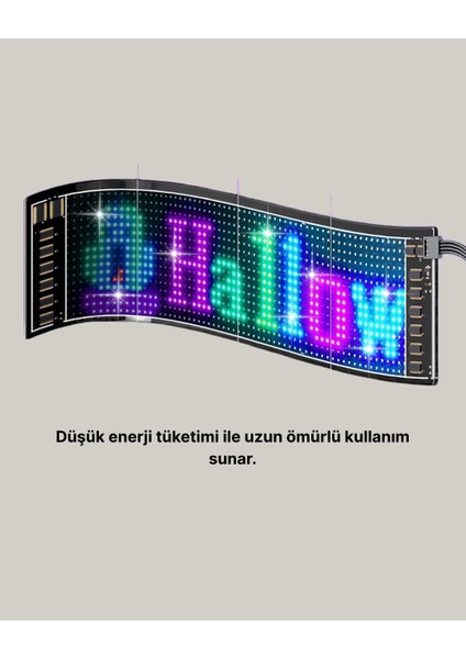 Bfs Gece Kullanıma Uygun Pixel Rgb LED Panel Estetik Atmosfer Işığı indirimleri