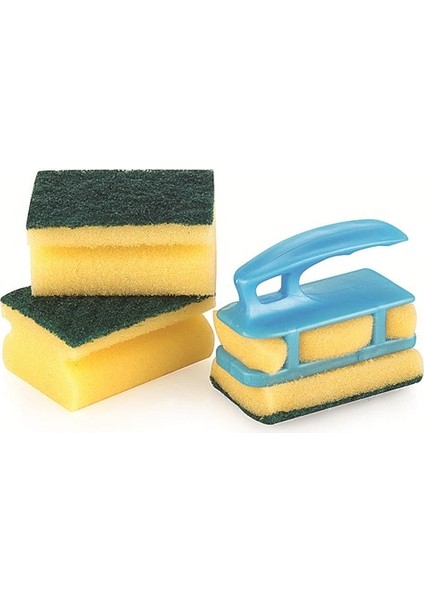 Mikrofiber Bulaşık Altlığı + Süngermatik ve 3 Adet Bulaşık Süngeri - 2li Set G0J3J9 fırsatları