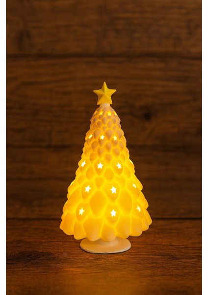 Yılbaşı Çam Ağacı Dekorasyonu Tea Light Mum Standı | Gece Lambası, Hediyelik modelleri