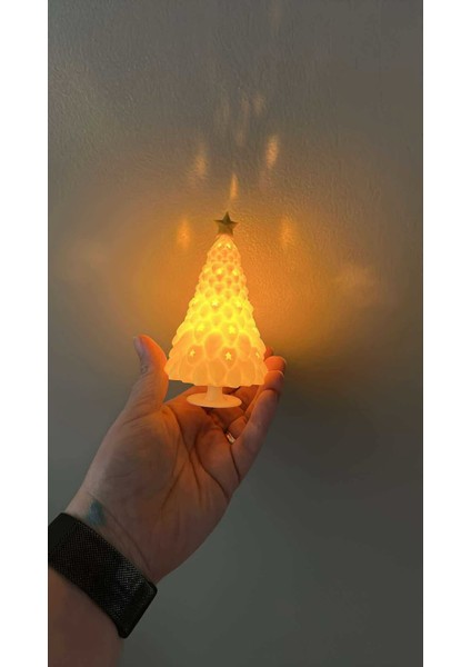 Yılbaşı Çam Ağacı Dekorasyonu Tea Light Mum Standı | Gece Lambası, Hediyelik fırsatları