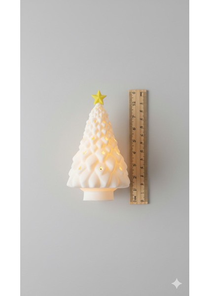 Yılbaşı Çam Ağacı Dekorasyonu Tea Light Mum Standı | Gece Lambası, Hediyelik indirimleri