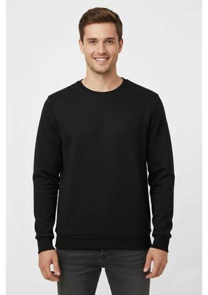 Erkek Sıfır Yaka Kazak Petek Örgü Klasik Kalıp 6635 BGL-ST04929