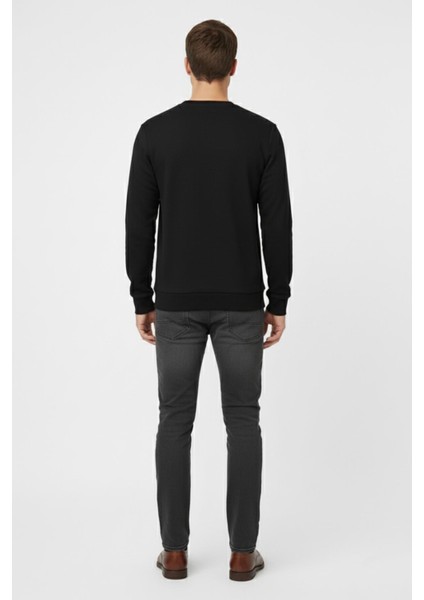 Erkek Sıfır Yaka Kazak Petek Örgü Klasik Kalıp 6635 BGL-ST04929 indirimleri