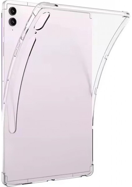 Samsung Galaxy Tab S10 Fe Plus 13.1 Kılıf Anti Shock Tablet Silikon - Şeffaf
