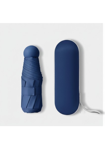 Uv Korumalı Portatif Katlanabilir Şemsiye – Su Geçirmez, Özel Kılıflı, Güneş ve Yağmur Için Kompakt Tasarı