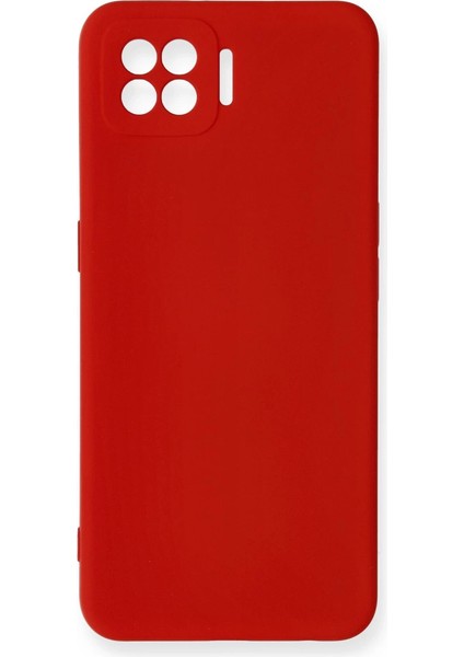 Oppo A73 Kılıf Nano Içi Kadife Silikon - Kırmızı