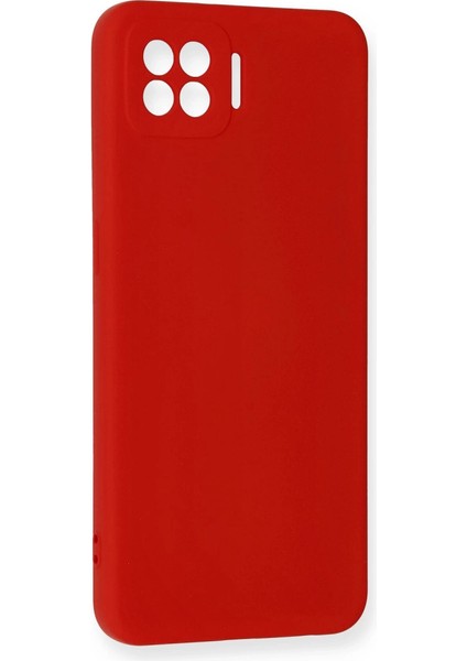 Oppo A73 Kılıf Nano Içi Kadife Silikon - Kırmızı fiyatları