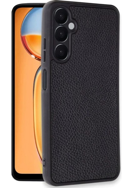 Samsung Galaxy S24 Fe Kılıf Aras Deri Kapak - Siyah