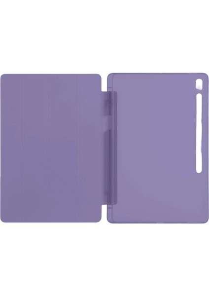 Ipad Pro 11 (2024) Kılıf Kalemlikli Hugo Tablet Kılıfı - Mor modelleri