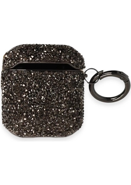 Newface Airpods 2 (2.nesil) Mira Taşlı Kılıf - Siyah fiyatları