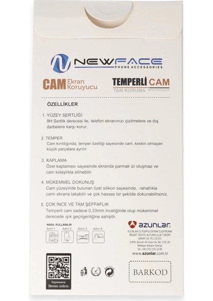 Newface Iphone 16 Pro 3D Antistatik Hayalet Cam Ekran Koruyucu fırsatları