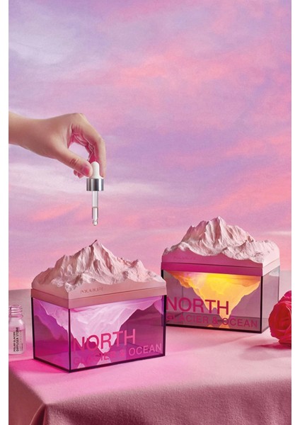 Newface Z4 Kuzey Okyanus Temalı Gece Lambası Özellikli Bt Kablosuz Hoparlör - Pembe fırsatları