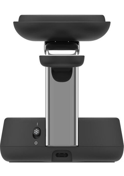 WIZ040KQCH Boostcharge Pro 3-In-1 Qi2 Magsafe Uyumlu 25W Manyetik Şarj Standı - Siyah fırsatları