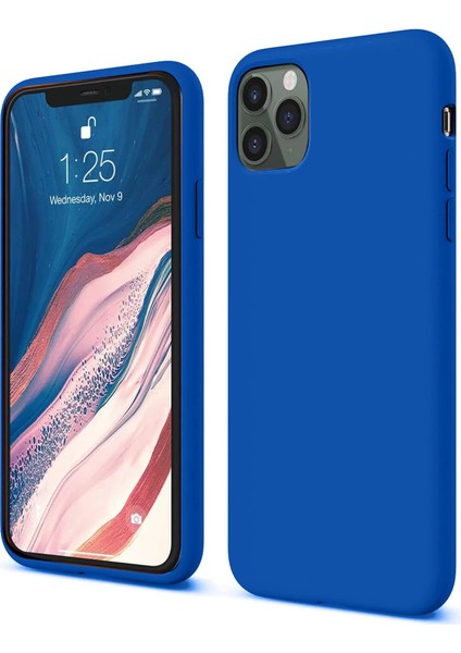 Iphone 11 Pro Kılıf First Silikon - Mavi