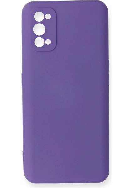 Realme 7 Pro Kılıf Nano Içi Kadife Silikon - Mor