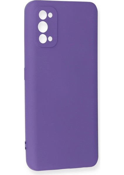 Realme 7 Pro Kılıf Nano Içi Kadife Silikon - Mor fiyatları