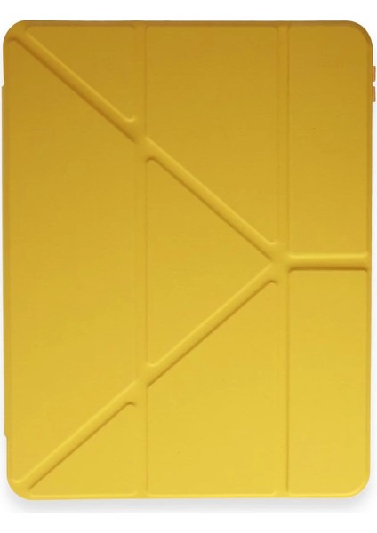 Ipad Pro 11 (2018) Kılıf Kalemlikli Mars Tablet Kılıfı - Açık Sarı fiyatları