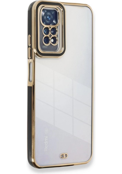 Xiaomi Redmi Note 11 Kılıf Liva Lens Silikon - Siyah