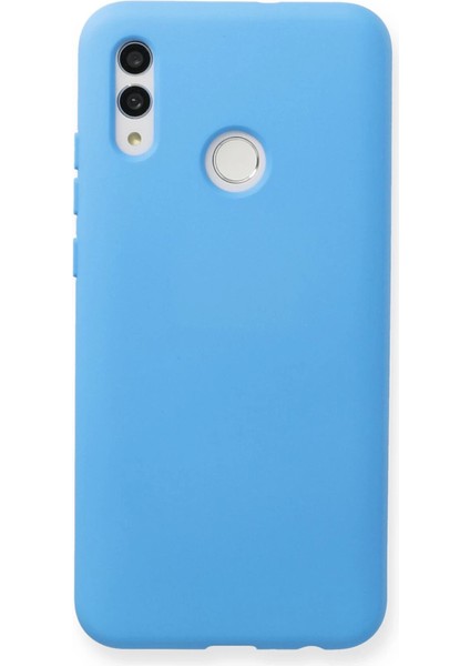 Huawei P Smart 2019 Kılıf Nano Içi Kadife Silikon - Mavi