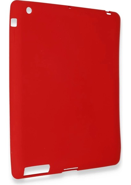 Ipad 4 9.7 Kılıf Evo Tablet Silikon - Kırmızı fiyatları