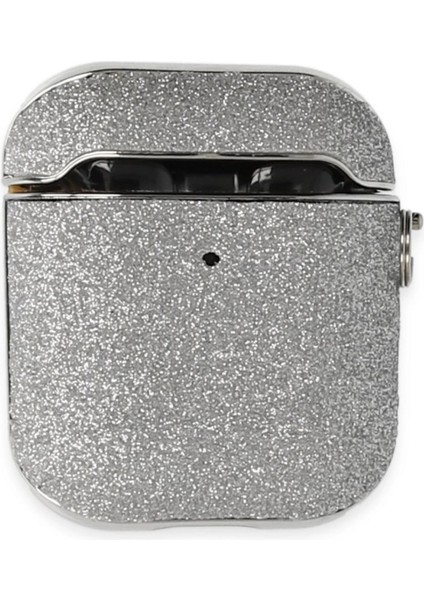 Newface Airpods 2 (2.nesil) Spell Simli Kılıf - Gümüş modelleri