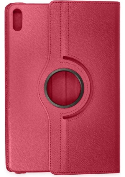 Huawei Matepad Se 11 Kılıf 360 Tablet Deri Kılıf - Pembe