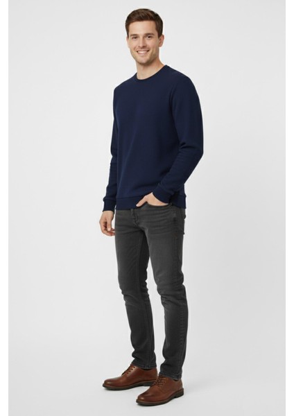 Erkek Sıfır Yaka Kazak Petek Örgü Klasik Kalıp 7002 BGL-ST04928 fiyatları