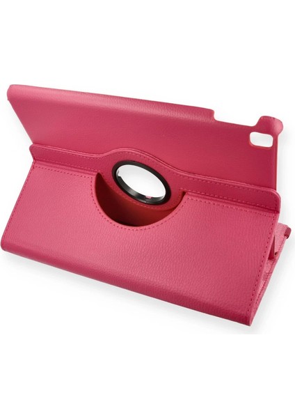 Ipad 10.2 (7.nesil) Kılıf 360 Tablet Deri Kılıf - Pembe