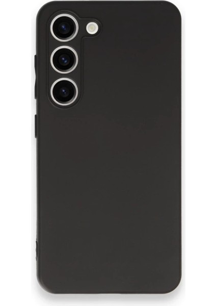 Samsung Galaxy S23 Plus Kılıf First Silikon - Siyah