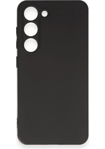 Samsung Galaxy S23 Plus Kılıf First Silikon - Siyah modelleri