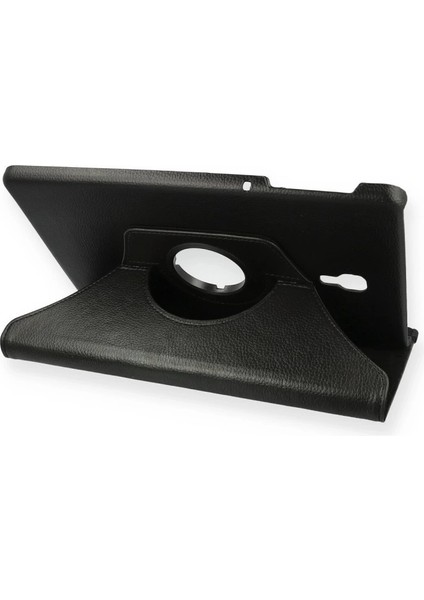 Samsung Galaxy T590 Tab A 10.5 Kılıf 360 Tablet Deri Kılıf - Siyah
