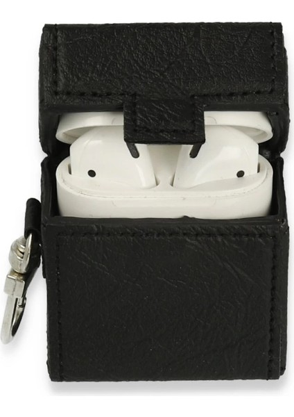 Airpods 2 (2.nesil) Deri Kılıf - Siyah fiyatları