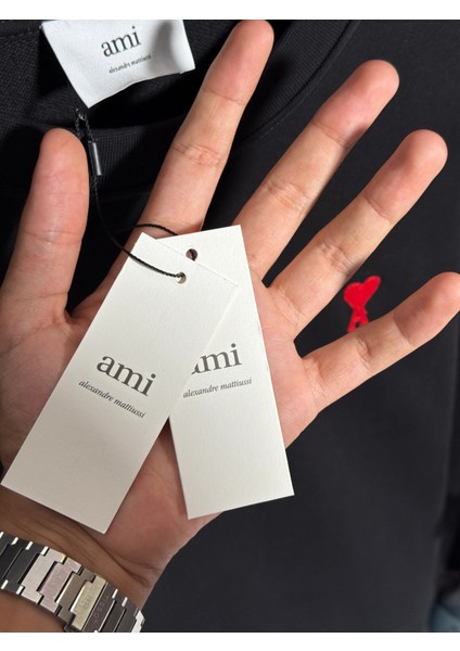 Erkek Sweatshirt Siyah Konforlu Günlük Seri fırsatları