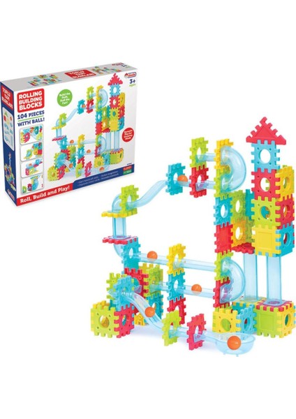 04045 Toplu Yapı Blokları 104 Parça -Fentoys