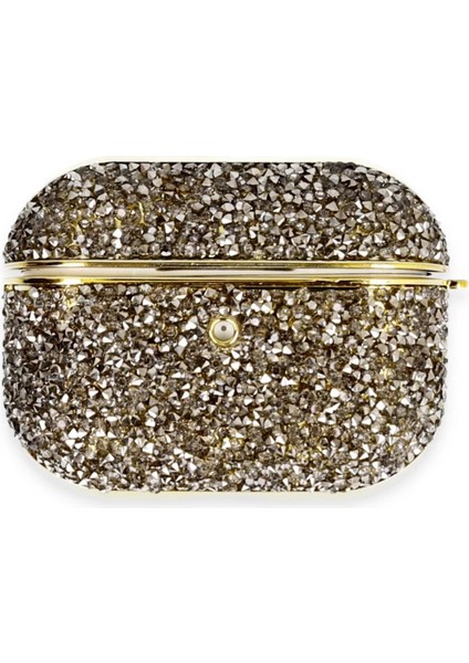 Newface Airpods Pro 2 (2.nesil) Luz Taşlı Kılıf - Siyah fiyatları