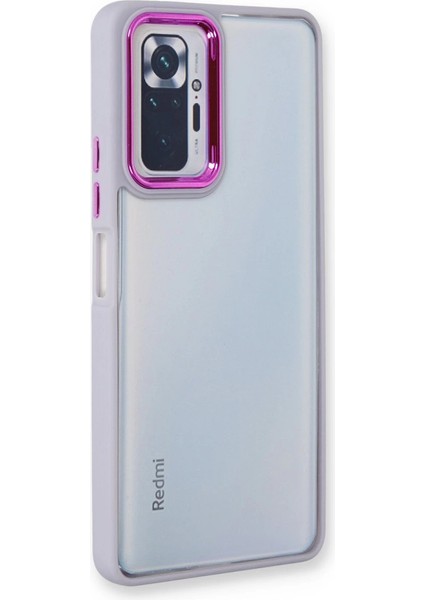 Xiaomi Redmi Note 10 Pro Kılıf Dora Kapak - Lila