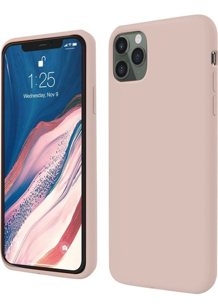 Iphone 11 Pro Kılıf First Silikon - Rose Gold