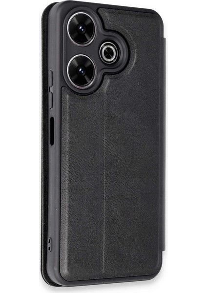 Xiaomi Redmi 13 4g Kılıf Flip Cover - Siyah fiyatları