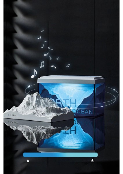 Newface Z4 Kuzey Okyanus Temalı Gece Lambası Özellikli Bt Kablosuz Hoparlör - Mavi modelleri