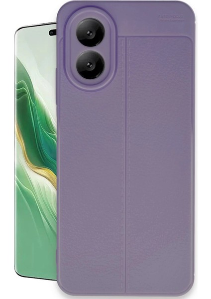 Newface Oppo A38 Kılıf Auto Focus Kapak - Lila