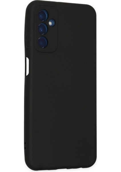 Samsung Galaxy M23 Kılıf Nano Içi Kadife Silikon - Siyah modelleri