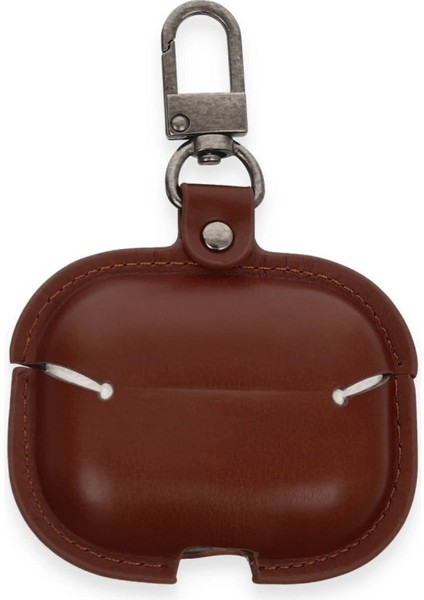 Airpods Pro 2 (2.nesil) Çanta Deri Kılıf - Kahverengi fiyatları