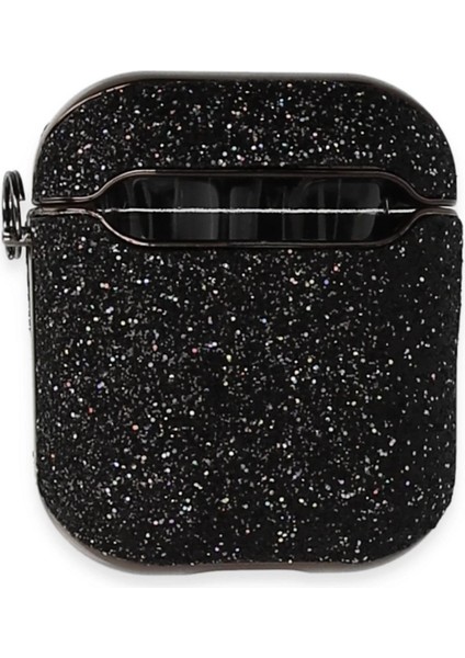 Newface Airpods 2 (2.nesil) Spell Simli Kılıf - Siyah modelleri