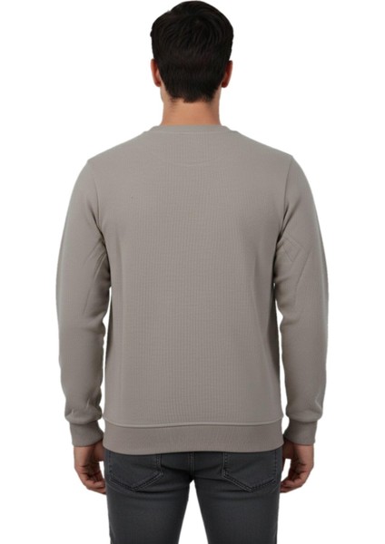 Erkek Sıfır Yaka Sweatshirt BGL-ST04863 modelleri