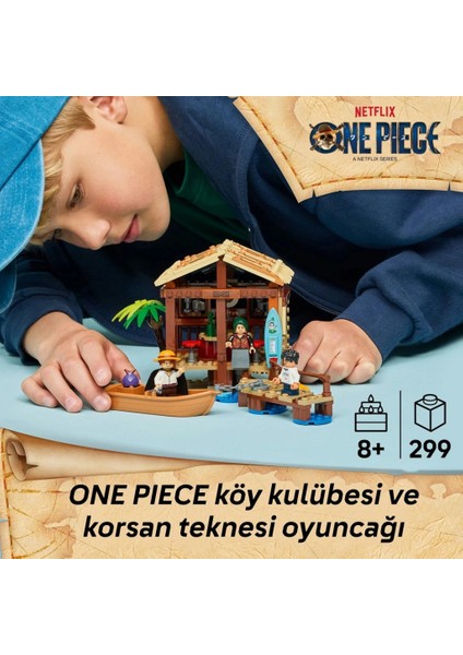 ONE PIECE Yel Değirmeni Köyü Kulübesi 75636 fiyatları
